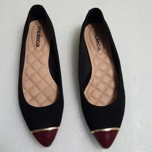 🎈MOLECA🎈 women's two tone ballet flats size 9